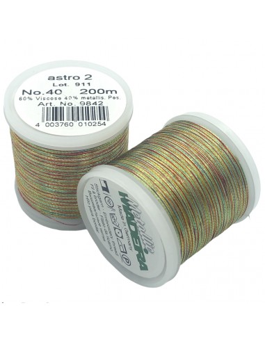 Hilo metalizado "METALLIC Madeira" nº40 - 200 mts