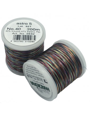 Hilo metalizado "METALLIC Madeira" nº40 - 200 mts