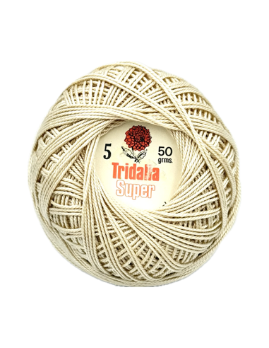 Ovillo perlé TRIDALIA SUPER 50 gr.